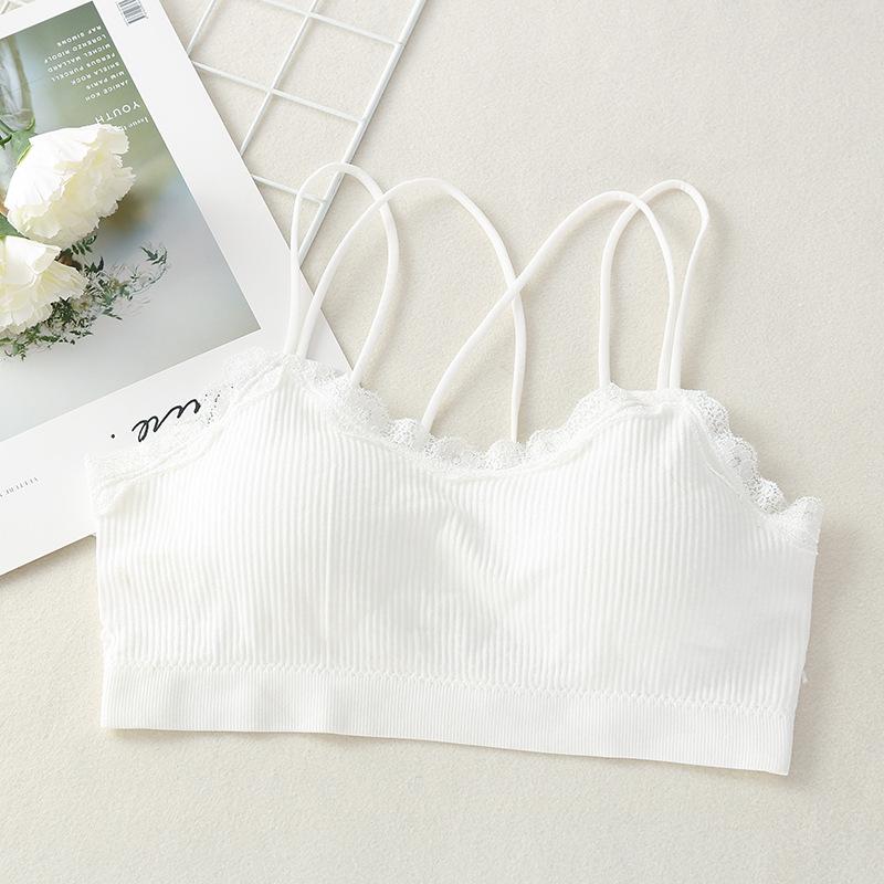 Кружевной бесшовный бюстгальтер-бандо без бретелей Little Bear для женщин