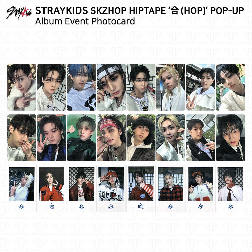 Stray Kids SKZHOP HIPTAPE HOP POP-UP Лотерея Фотокарточка Благотворительный подарочный подарок Polaroid
