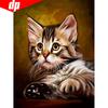 Diamond Embroidery Full Display Animals Diamond Mosaic Cat Diamond Painting Round Stones Pictures