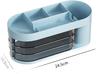 Multi-Functional Desk Organizer with Drawers for Office Cosmetics