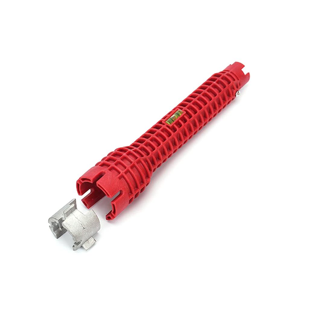 Faucet and Sink Wrench 8 in 1 Multifunctional Wrench Tool with Nut Remover & Bolt Extractor Double head Plumbing Wrench