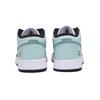 Jordan Air Jordan 1 Low Винтажные Баскетбольные Кроссовки Мужские Черно-Бело-Зеленые 553558-131(Команда85-)