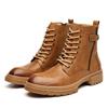 Fashion Autumn and Winter Men Boots Thick Bottom Wear Resistant Lace Business Outdoor Training Brand Chelsea Boots Size 38-44 Men Boots