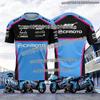 2026 CFmoto Aspar Racing Team Футболка для фанатов с коротким рукавом Мотоспорт Спортивная Повседневная Мода Удобная Ежедневная Футболка Для Мужчин И Женщин