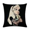 Домашний Декор Веселая Татуировка Принцесса Алиса Жасмин Наволочка Диван Автомобиль Подушка для Поясницы Чехол Спальня