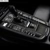 Auto Innen Dekoration Moulding Carbon Faser Zentralen Getriebe Panel Control Panel Aufkleber Aufkleber Zubehor for Porsche