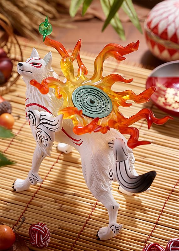 Good Smile Company Okami POP UP PARADE Аматэрасу Пластиковая Раскрашенная Полная Фигурка Включает специальную подставку Общая высота примерно 130 мм Без масштаба