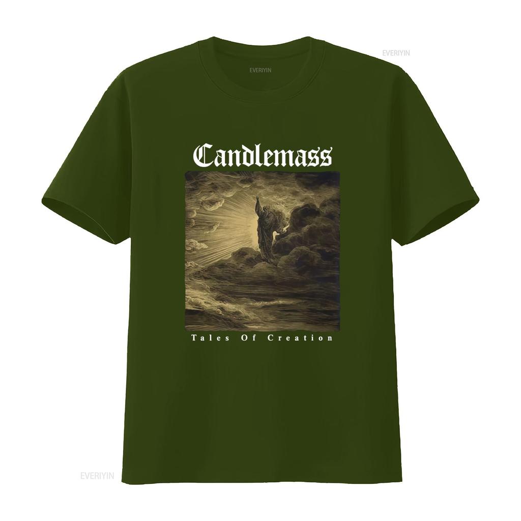 Candlemass Band Tales Of Creation T Shirt Available In Full Sizes From S To 5xl Vintage Fashion Designer Clothes Soft