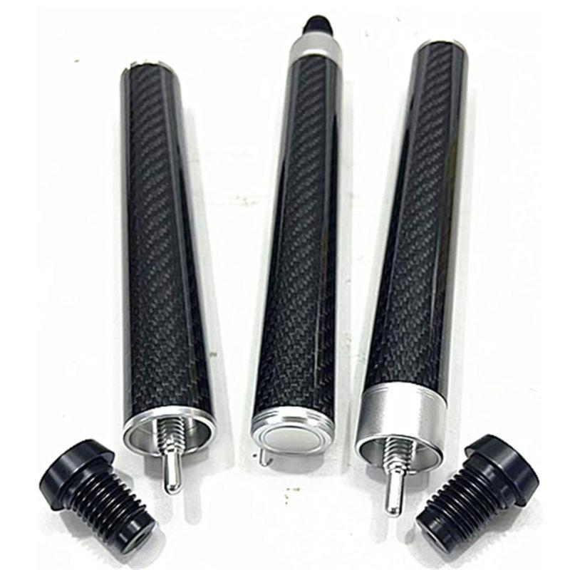 Водонепроницаемый удлинитель для бильярдного кия, текстура углеродного волокна, подходит для начинающих, тренировочное оборудование, практичный удлинитель для кия