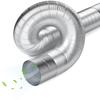 Aluminum Dryer Vent Hose Insulated Dryer Vent Pipe Professional Dryer Vent Duct  Kitchen
