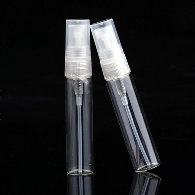 2 мл 3 мл 5 мл 10 мл распылительная бутылочка с распылителем, бутылочка с насосом для путешествий, многоразовое стекло в расчете