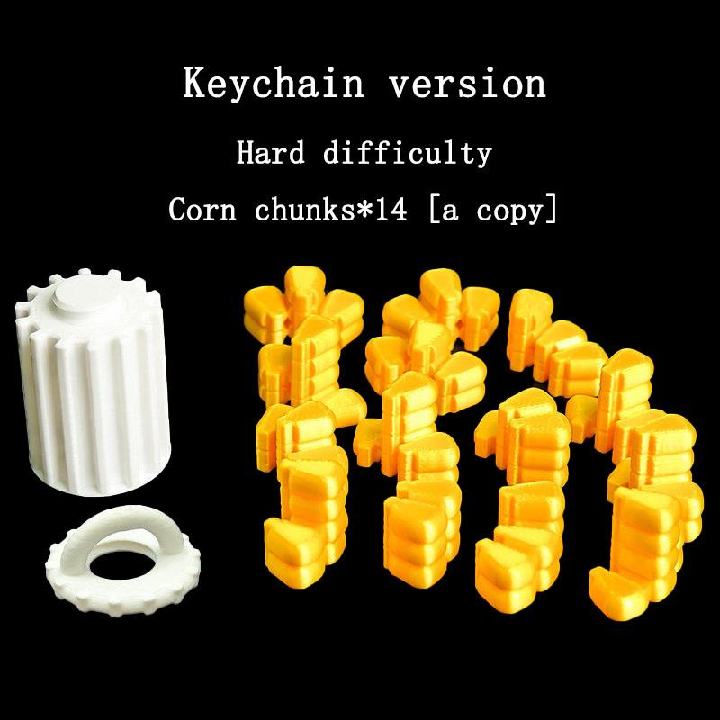 3D Печать Модель Игры с Кукурузой Набор для Сборки DIY Образовательная Научно-Техническая Игрушка Хороший Подарок Для Детей Для Детей Взрослых