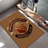 Red Manchester United Logo Carpet suitable as a non-slip mat for the living room or bedroom sofa
