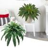 Искусственный папоротник, устойчивый к ультрафиолетовому излучению, реалистичный, многоразовый, для дома, свадьбы, вечеринки, искусственная зелень, растения для дома и улицы, сада и двора