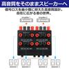 EdisonBrain Speaker Selector 2 in 4 out Speaker Switcher Stereo Amplifier Audio Splitter Box Banana Plug Type 2 Inputs 4 Outputs