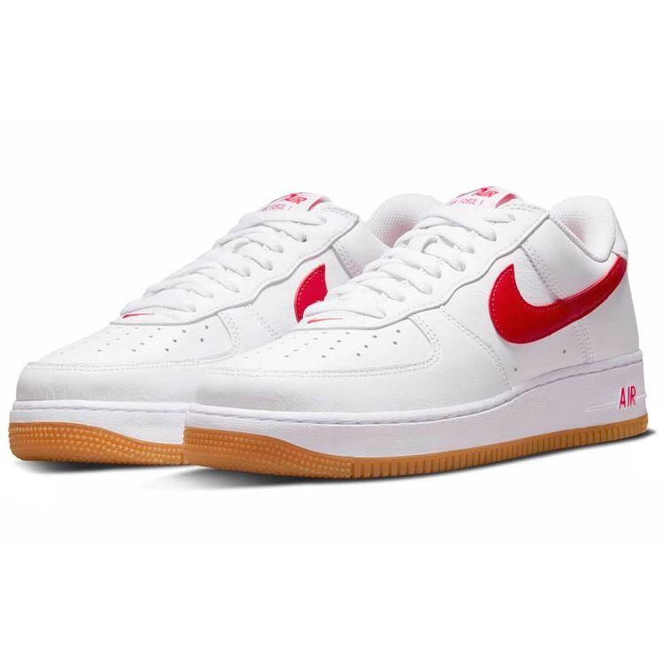 Nike Air Force 1 Low Цвет месяца — красные университетские кроссовки унисекс Gum-Yellow DJ3911-102