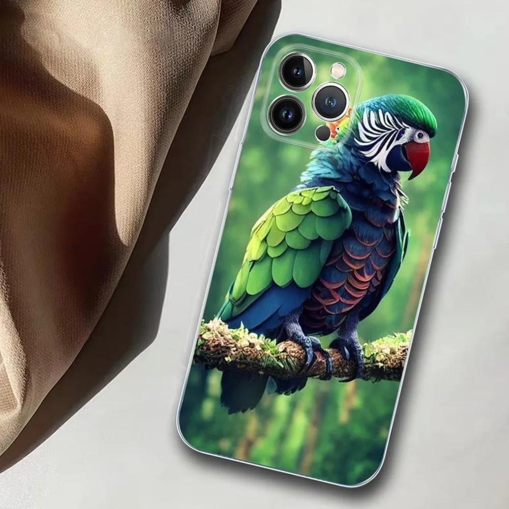Чехол для мобильного телефона Apple iPhone15, цветной чехол для мобильного телефона Parrot, окрашенный чехол с защитой от падений, чехол для мобильного телефона Huawei с защитой от падений.