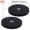 43mm/66mm/88mm M4/M6/M8 Internal Thread Magnetic Base Mount Bracket Clamp LED Work Light Bar Holder SUV Offroad