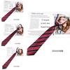 School Uniform Graduation Photo Tie For Kids With Adjustable Clip Features