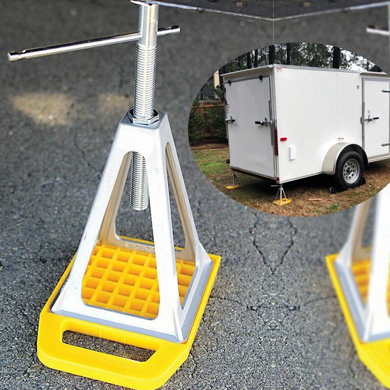 Стабилизатор домкрата RV Стабилизаторы домкрата Постоянно прикрепленные стабилизаторы домкрата 4 шт. Большие стабилизаторы домкрата RV с ручкой Блоки для