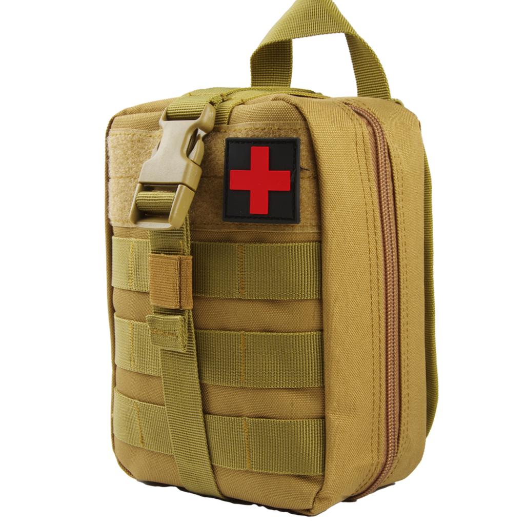 Сумка первой помощи для кемпинга, тактическая медицинская сумка, набор для выживания в чрезвычайных ситуациях, охотничья сумка для отдыха на природе, большой размер, нейлоновая сумка 800D