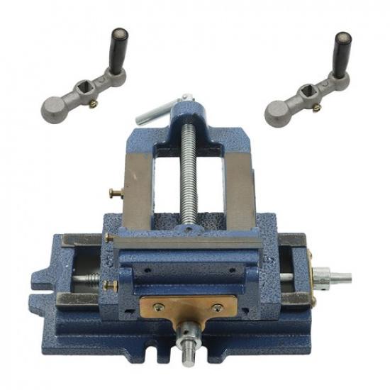 Heavy Duty 3"/4"/5"/6" Cross Drill Press Vise Slide Milling 2 Way X-Y Clamp