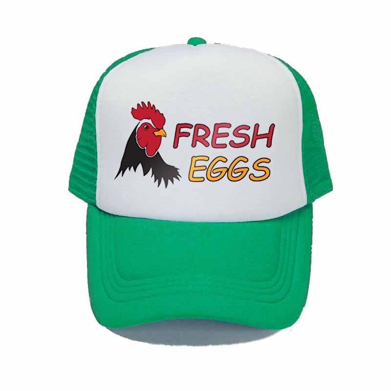 Кепка Snapback для свежих яиц, органическая фермерская яичная шляпа дальнобойщика, регулируемая солнцезащитная шляпа для фермеров и куриц, YY320