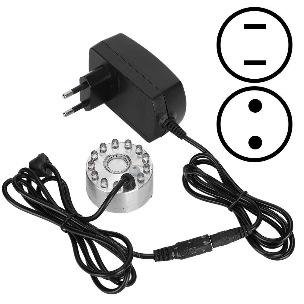  Водный фонтан, украшение, распылитель тумана с 12 лампами, украшение ландшафта