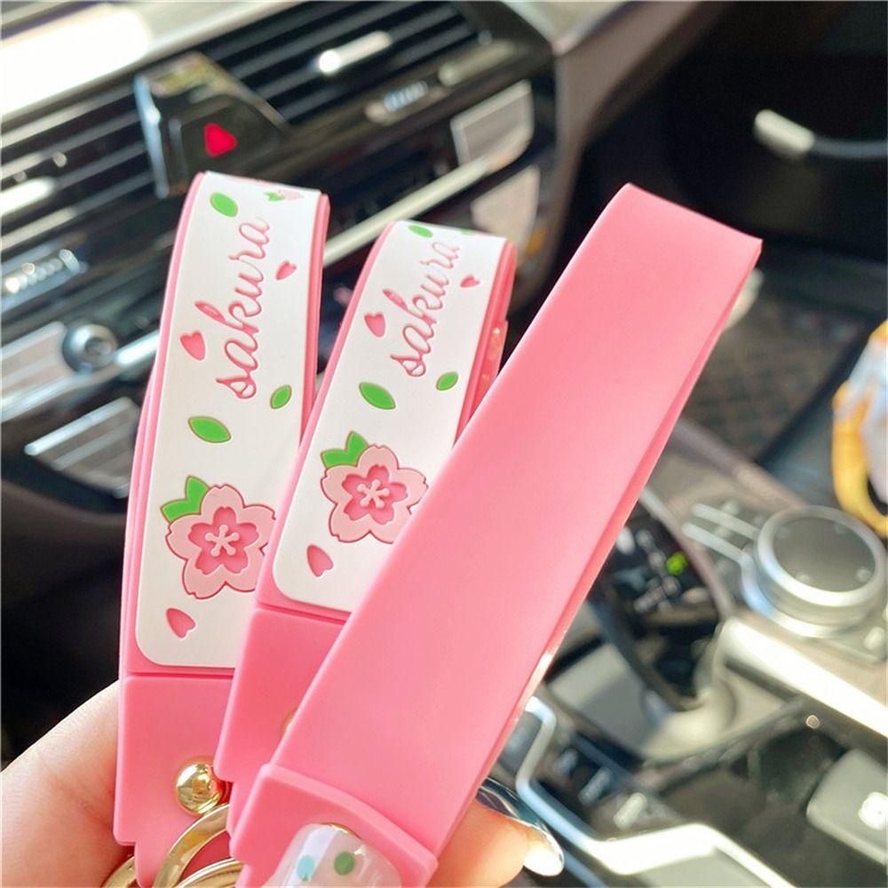 Подвеска-брелок в виде бутылки с жидким песком, брелок в виде кролика и чашки молочного чая боба, кольцо для ключей