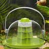 Breathable Snails Breeding Tank Removable Reptile Habitat Cage Reptile Observing Box Lizard