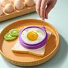 Heart-Shaped Silicone Egg & Pancake Mold Tool