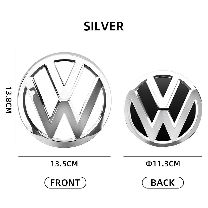 Для VW Volkswagen Jetta MK5 Golf 2 шт. Запасная эмблема Для Volkswagen VW Golf 7 MK7 2014-2017 Автомобильная передняя решетка капота Задний багажник