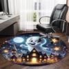 1pc Casper1 Carpet, Round Rug, Comfortable, Suitable for Entryways, Living Rooms, Office, And Bedrooms, Christmas Decoration