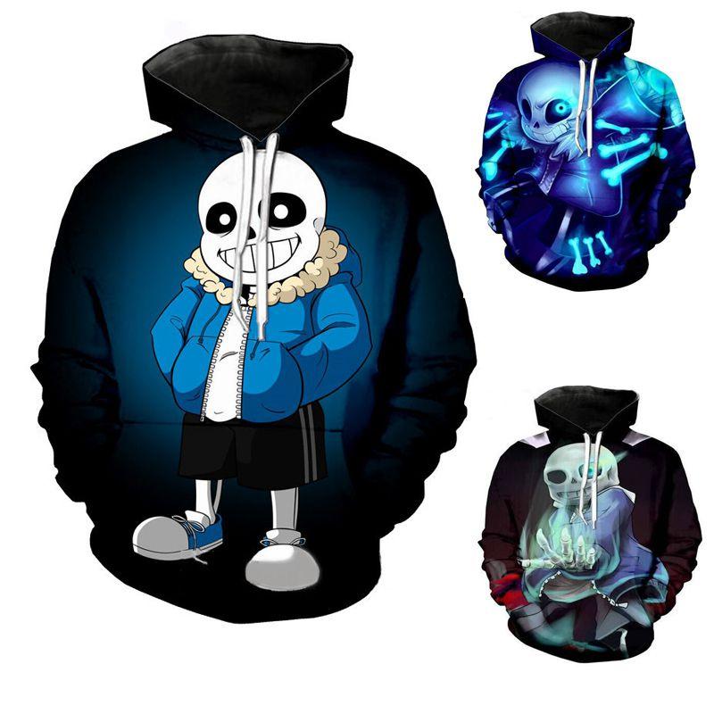 Cartoon Frisk Undertale 3d Print Hoodies Sweatshirt Pullover Jacket Sweatshirt