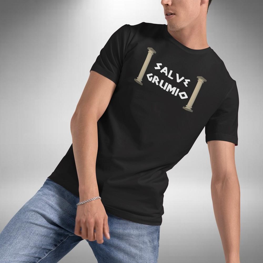 Salve Grumio T-Shirt Funny Roman Plebs TV Series Inspired Sizes Small to 5XL