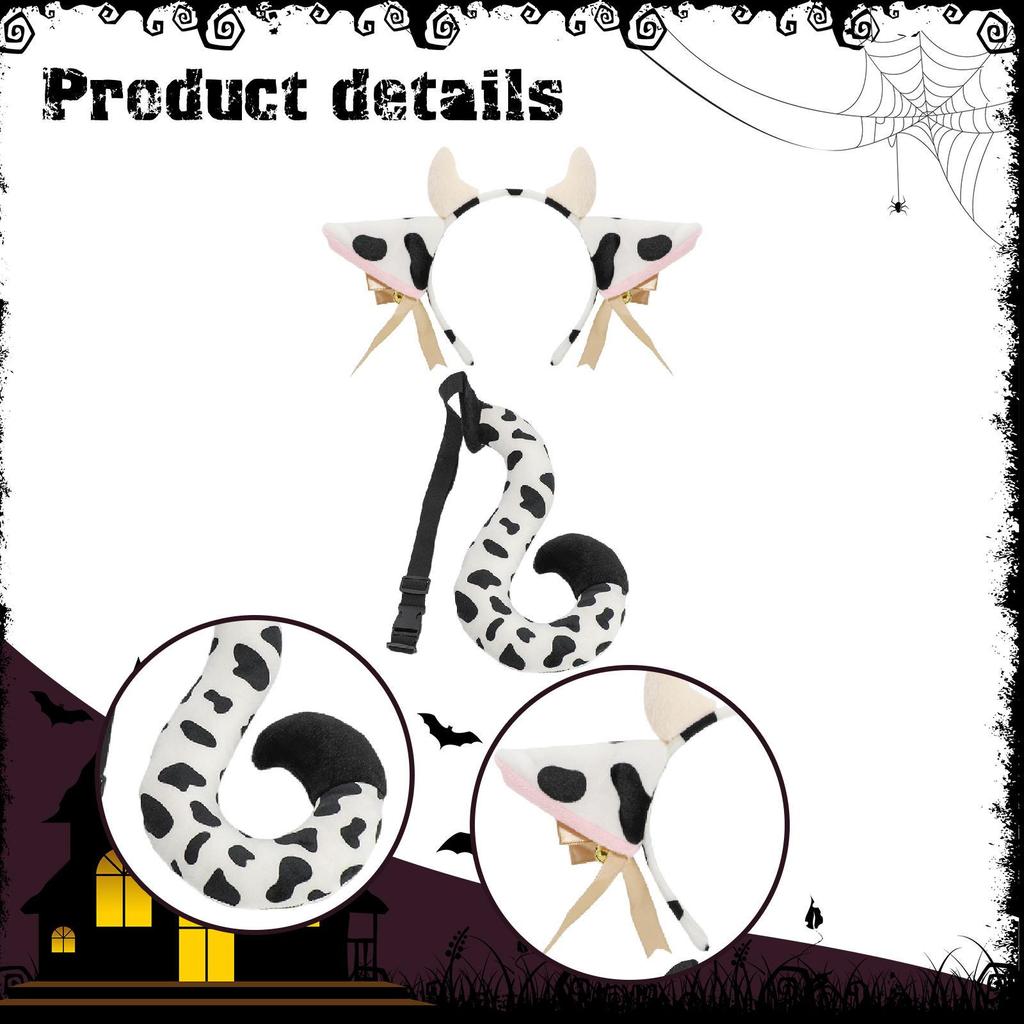 Набор животных ушей и хвоста для ролевых игр, года, показов мод