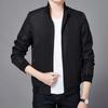 Men's Jacket Spring New Style Casual Jacket Coat Men's Slim Solid Color Stand Collar Men's Clothing