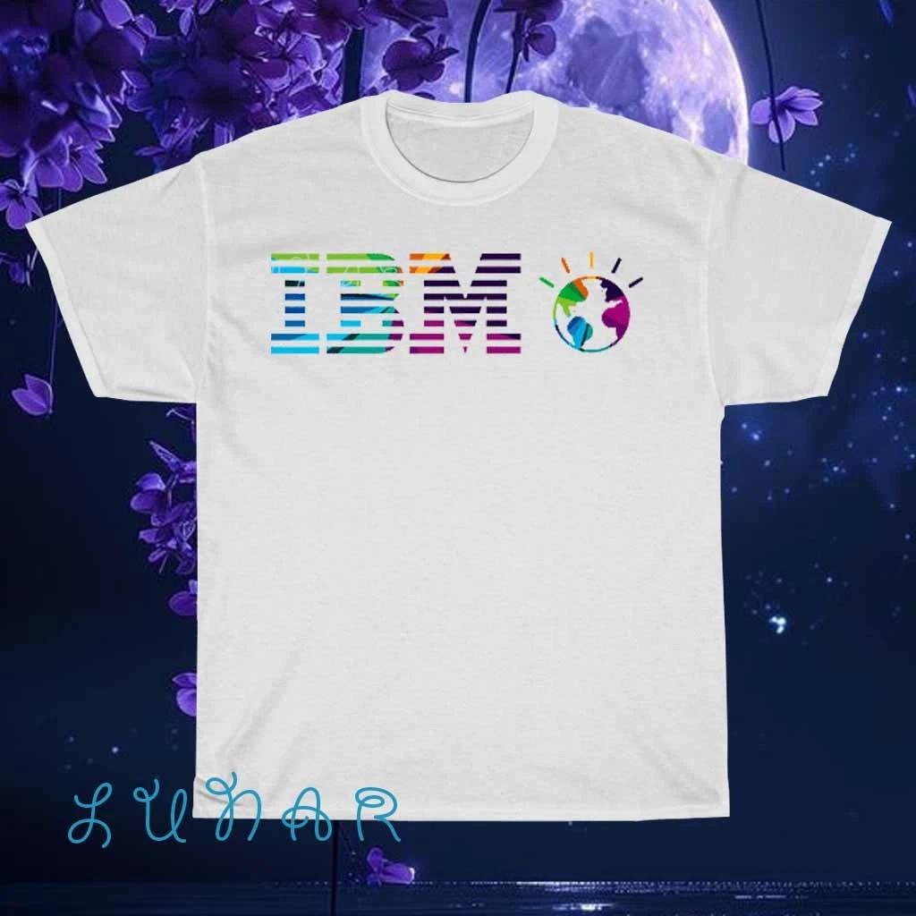 IBM International Business Machines Logo American T-Shirt Funny Size S to 5XL