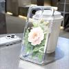 Розовый пион с каплями воды Чехол для телефона для Xiaomi Redmi Note 15 14 13 12 11 10 9 8 7 Pro Plus Мягкий ударопрочный защитный чехол