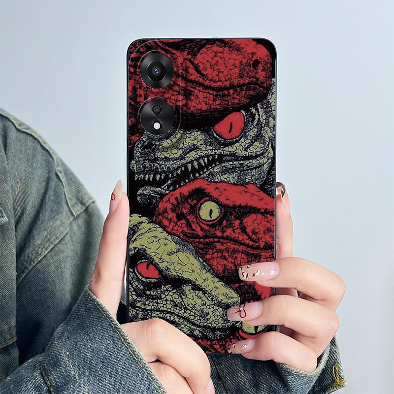 Чехол для телефона OPPO A78 4G CPH2565 Мягкий силикон Милый панда Цветок Мальчики Девочки Расписная оболочка Funda Защитный корпус Coque