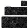 Large Black and White Art Mouse Pad Pc Gamer Mousepad Mat White Desk Mat Strata Liquid Mausepad Computer Keyboard Big Table Mat