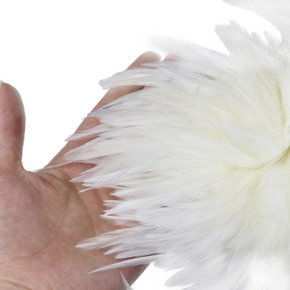 Петушиные перья лот 4-6 дюймов Карнавальная одежда Швейные принадлежности Ювелирные изделия Поделки Украшение Седло Хекл Петух Курица Плюмас