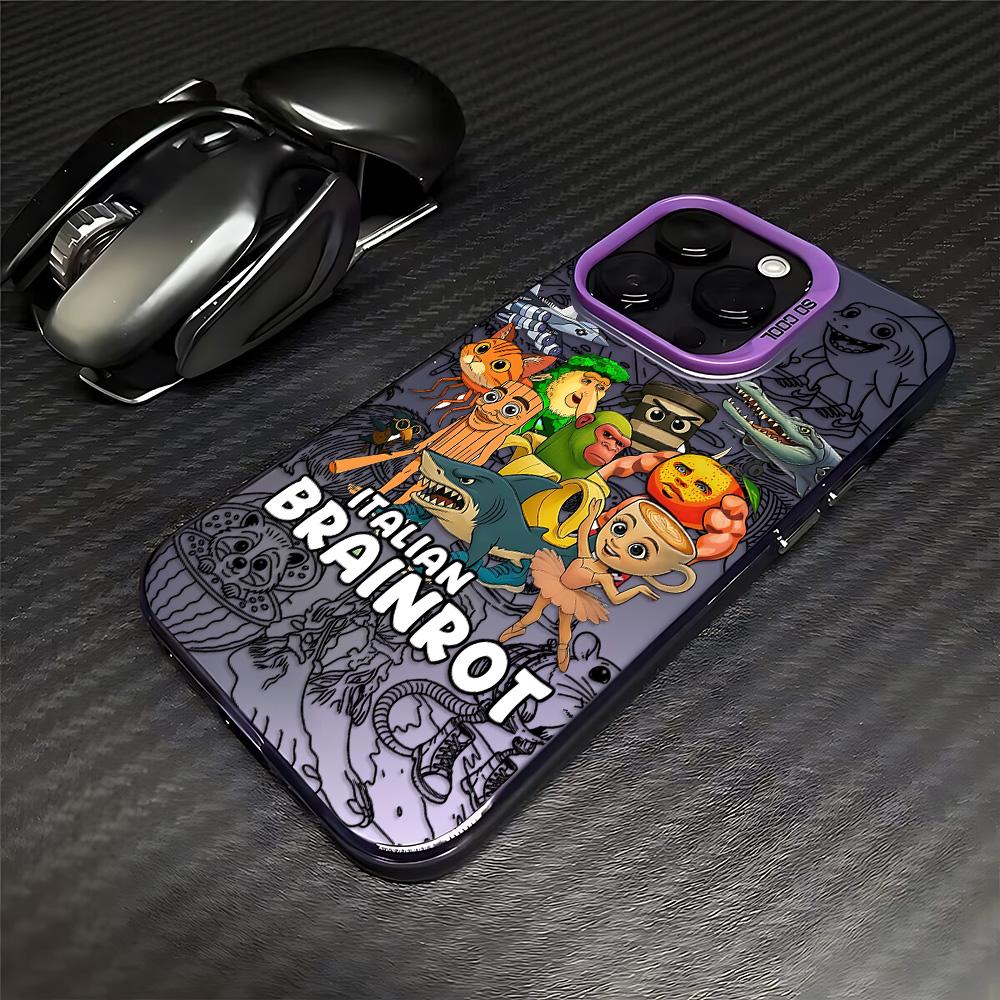 Animal B-BRAINROTs Phone Case for Xiaomi Redmi Note 7 8 9 9S 10 11 12 13 14 Pro Plus 4G 5G Anti Fall Matte Back Cover
