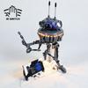 Набор светодиодных фонарей EASYLITE для 75306 Wars Imperial Probe Droid, коллекционные игрушки «сделай сам», блоки, только кирпичи, комплект освещения, нет