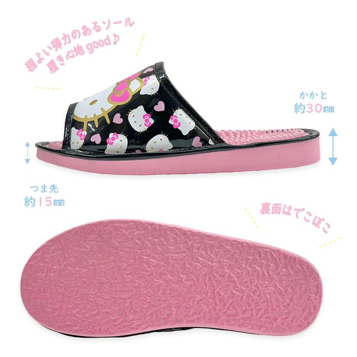 Сандалии-тапочки Hello Kitty Health [Sanrio] женские SA-4196L (Розовый, М)