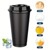 5pcs Reusable Coffee Cup 16 Oz Milktea Cup Drinkware Coffee Mug  Office