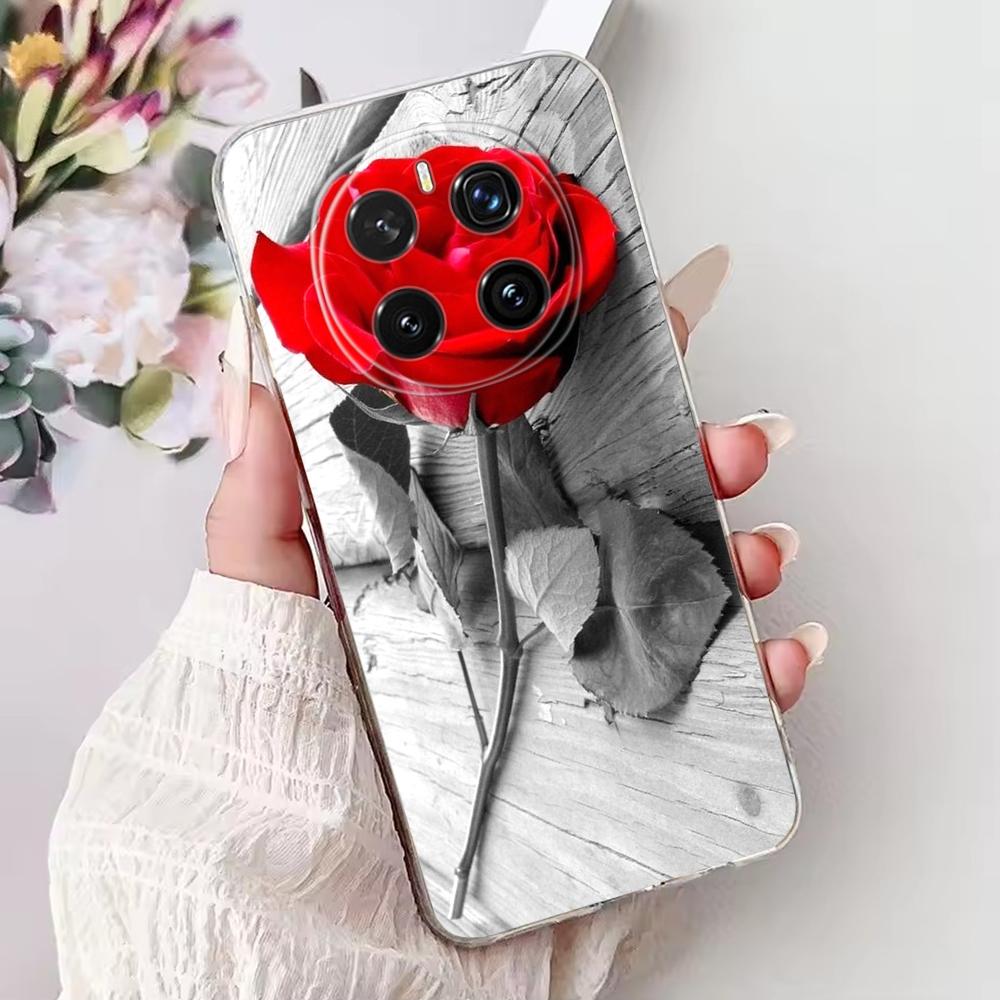 For Honor Magic 7 Pro Silicone Case Cute Pattern Soft Clear TPU Phone Cover For Huawei Honor Magic7 Pro Funda Transparent Bumper