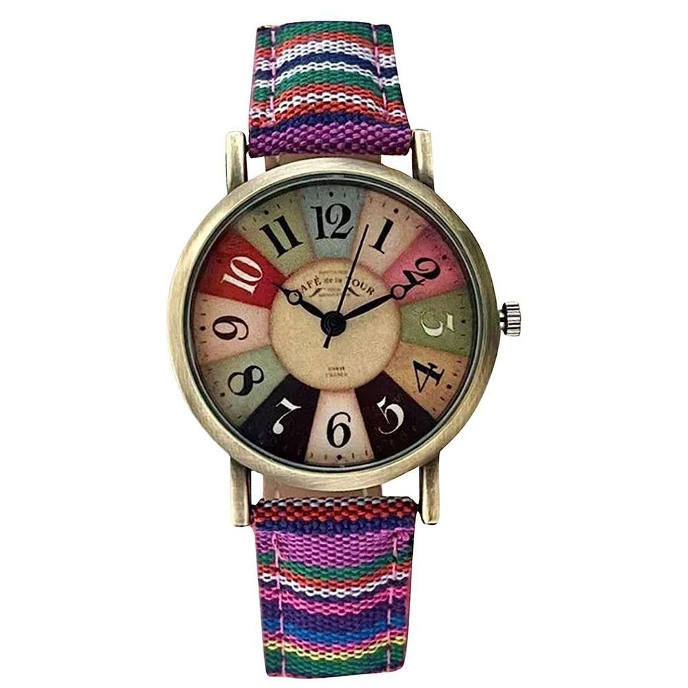 Boho Style Quartz Watch Multicolor Bohemian Watch New Design Wrist Watches  Women Girls