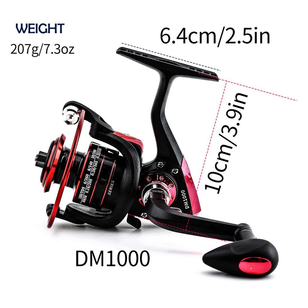 Новый комбинированный набор удочки и катушки из стекловолокна 5.5:1 вращающаяся катушка 1,8 м, удочка, наживка, крючок, портативная сумка для аксессуаров