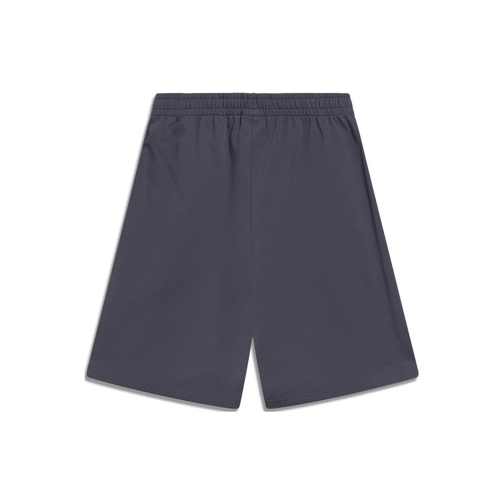 Li-Ning Embroidered Logo Shorts 'Grey' Men's AKST745-3